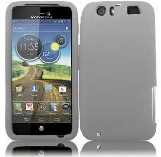 VMG For Motorola Atrix HD MB886 (Atrix 3, Dinara) Cell Phone Soft Gel Silicone Skin Case Cover   CLEAR Frosted Milky White [SPECIAL PROMO PRICE] 