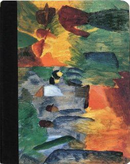 Rikki KnightTM August Macke Art People in the Park Design Black Leather and Faux Suede Case for Apple iPad� 2   The New iPad (3rd & 4th Generation) Computers & Accessories