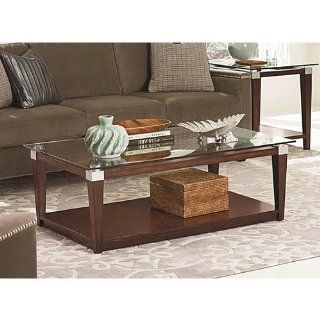 Hammary Furniture Solitaire Rectangular Rich Dark Brown Cocktail Table   247 912   Coffee Tables