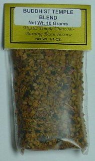 Buddhist Temple Blend   10 Grams   Aromatic Wood Chips Incense Beauty