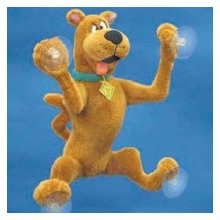 Scooby Doo, 9" Brown Plush Dog with Collar and Suction Cups Toys & Games