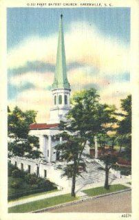 Greenville, South Carolina Postcard   Blank Postcards