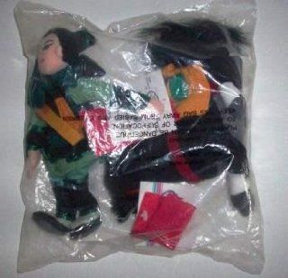 Mulan Warrior and Khan Horse Set in Sealed Disney Catalog Bag Toys & Games