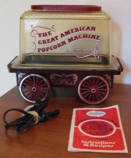 The Great American Popcorn Machine Corn Popper Kitchen & Dining