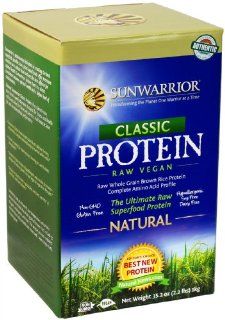 Sunwarrior Classic Rice Protein, Natural 2.2 lbs Health & Personal Care