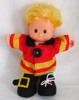 Fisher Price Little People Dress Me Eddie Doll 15 Inches Tall 