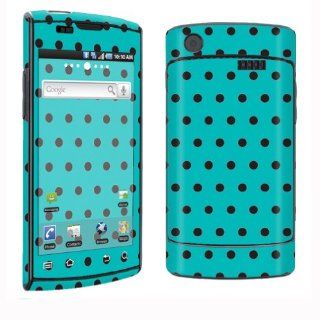 Samsung captivate i897 Vinyl Protection Decal Skin SSi897 126 Green Black Dot Cell Phones & Accessories