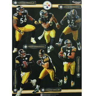 Pittsburgh Steelers Team Fathead Wall Decal Set   Nonapparelmisc