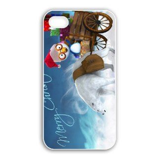 Beautiful Case for iphone4/4s Back Cover with Special Beautiful Pictures New Year Marry Chritmas Cell Phones & Accessories
