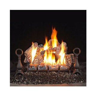 Vent Free Fireplace Gas Log Sets Size 30", Fuel Type Natural Gas  