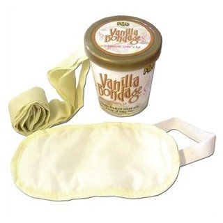 Vanilla Bondage Kit   Blindfold and Silky Ties Health & Personal Care