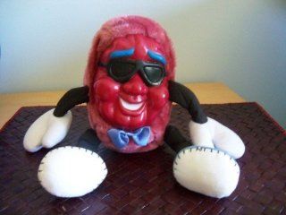 Vintage Classic California Raisins 15" Plush Doll with Rubber Face IMPOSSIBLE TO FIND   GREAT COLLECTIBLE Toys & Games