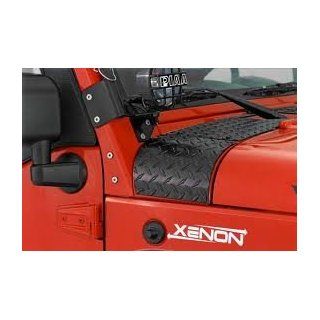Warrior Products S923 Steel Outer Hood Cowling Cover for Jeep JK 07 10 Automotive