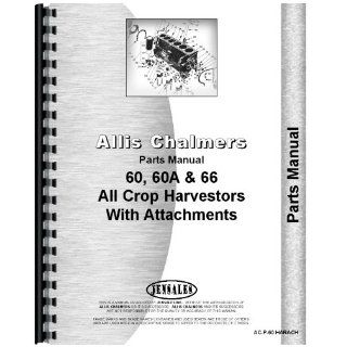 Allis Chalmers 66 Tractor Parts Manual Jensales Ag Products Books
