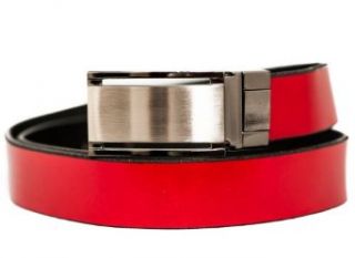 Authority Mens Reversible Leather Swivel Head Dress Belt By Gary Majdell Sport Black And Red 36 at  Mens Clothing store