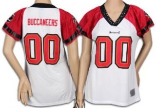 Tampa Bay Buccaneers NFL Women's Team Field Flirt Fashion Jersey, White Clothing