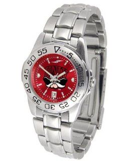 UNLV Running Rebels Ladies Stainless Steel Dress Watch  Sports Fan Watches  Sports & Outdoors