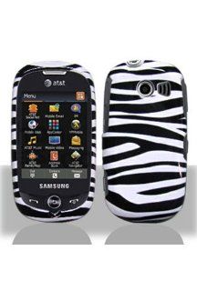 Samsung A927 Flight II Graphic Case   Black/White Zebra Cell Phones & Accessories