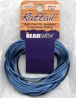 Rattail Satin Cord Card, Teal