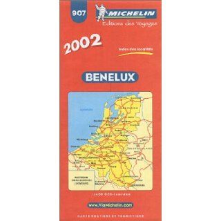 Michelin Benelux (Belgium, The Netherlands, Luxembourg) Map No. 907, 5e Michelin Travel Publications 9782061000892 Books