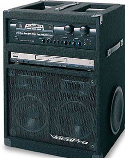 VocoPro IDOL II 200W Portable USB/DVD/CD+G Karaoke Player w/ Digital Key Control (VP IDOL2) Musical Instruments