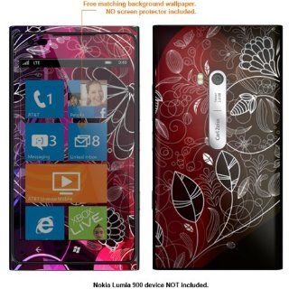 Protective Decal Skin Sticker for Nokia Lumia 910 & AT&T Lumia 900 case cover Lumia900 82 Cell Phones & Accessories
