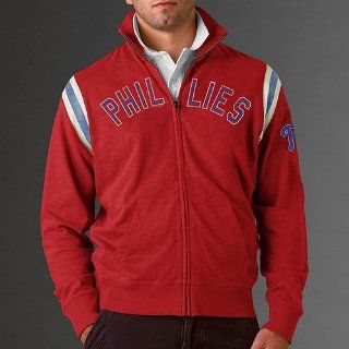 MLB Philadelphia Phillies Men's Stadium Track Jacket, XX Large, Rescue Red  Sports Fan Outerwear Jackets  Sports & Outdoors