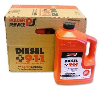 Power Service Diesel 911 80oz., Case of 6 Treats 100 200 gallons diesel fuel per Bottle Automotive