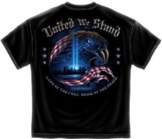 Patriotic T shirt 911 Commemorative United We Stand Novelty T Shirts Clothing