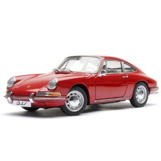 1964 Porsche 911 Red Diecast Car Model 118 Autoart Toys & Games