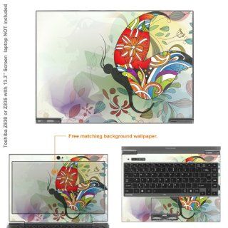 Decalrus   Matte Decal Skin Sticker for Toshiba Portege Z935 with 13.3" screen (NOTES view IDENTIFY image for correct model) case cover MAT Z935 123 Electronics