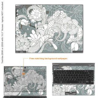 Decalrus   Matte Decal Skin Sticker for Toshiba Portege Z935 with 13.3" screen (NOTES view IDENTIFY image for correct model) case cover MAT Z935 120 Electronics