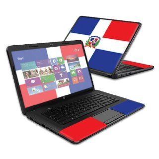 MightySkins Protective Skin Decal Cover for HP 2000 Laptop (Released 2013) 15.6" Sticker Skins Dominican Flag Computers & Accessories