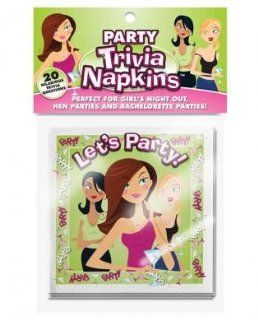 Let's party trivia napkins   pack of 10 (Package Of 2) Health & Personal Care