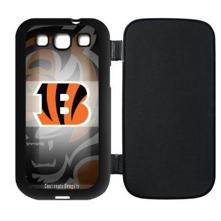 Cincinnati Bengals Flip Case for Samsung Galaxy S3 I9300, I9308 and I939 sports3samsung F0181 Cell Phones & Accessories