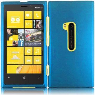 For Nokia Lumia 920 Hard Cover Case Cool Blue Accessory Cell Phones & Accessories