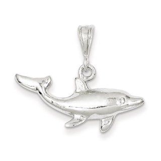 Sterling Silver Dolphin Charm Clasp Style Charms Jewelry