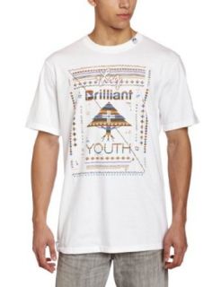 LRG Men's Brilliant Youth Tee, White, 2X Large at  Mens Clothing store