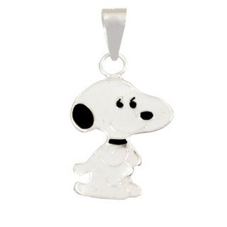 Snoopy Pendant in .925 Sterling Silver Jewelry