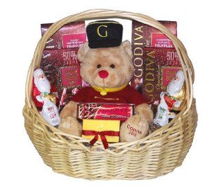 Godiva Chocolate Limited Edition Assorted Christmas Gourmet Gift Basket  Grocery & Gourmet Food