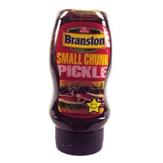 Branston Small Chunk Pickle Squeezy 350g  Pickle Relishes  Grocery & Gourmet Food