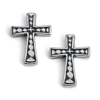 925 Sterling Silver Holy Cross Earrings Dangle Earrings Jewelry