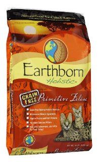 Earthborn Grain Free Primitive Feline 14 lbs  Dry Pet Food 