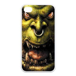 DIY Games Series Wrath Of World of Warcraft Cover Rubber Case for Iphone 4 4s Cell Phones & Accessories