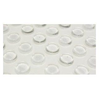 Self Adhesive Rubber Feet Clear Bumpers 0.375" x 0.125" (pack of 300)