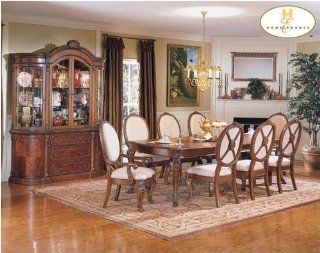 Home Elegance 949 7 Montebello Collection 7 Piece Dining Room Set Cherry Finish Home & Kitchen