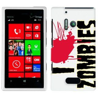 Nokia Lumia 928 I Love Zombies Case Cell Phones & Accessories