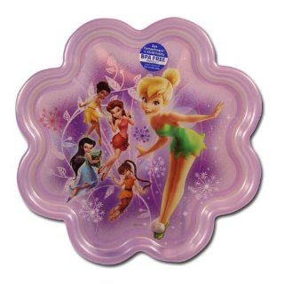 Disney Fairies Shaped Plate   Flower Shape TinkerBell Plate Toys & Games