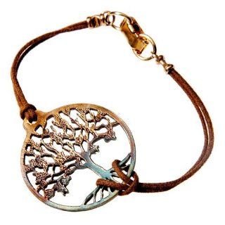Tree of Life Iridescent Adjustable Cord Bracelet Jewelry