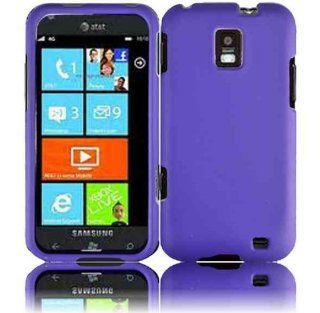 Purple Hard Cover Case for Samsung Focus S SGH I937 Cell Phones & Accessories